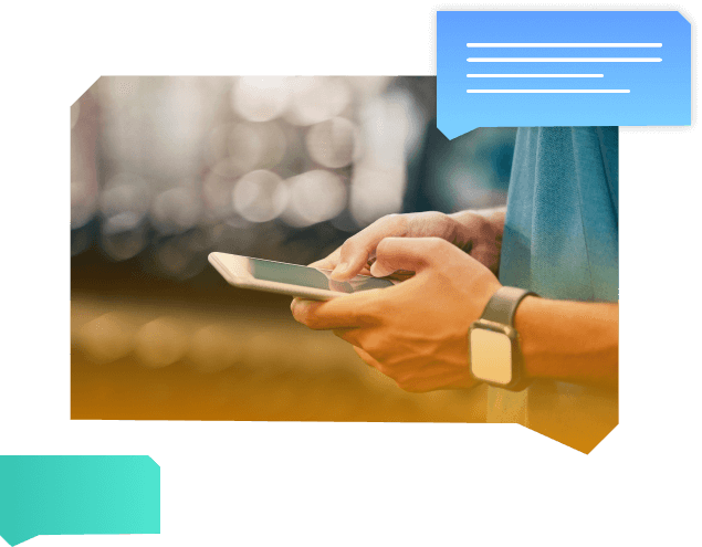 SMS texting customers
